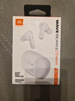 JBL Wave Beam 2 Auriculares Blancos