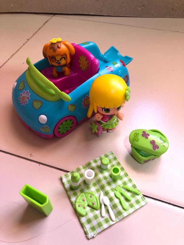 PINYPON Set de Camping Coche y Accesorios