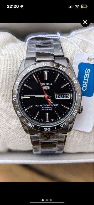 Reloj Seiko Negro