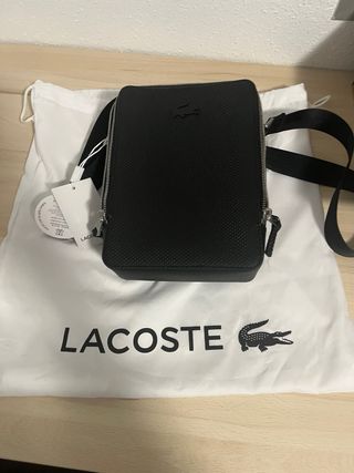 Marsupio Lacoste nero da uomo 