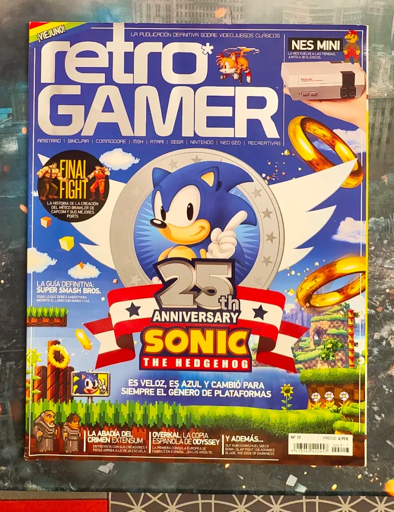 Imagen de Revista Retro Gamer Nº 17 Sonic 25 Aniversario