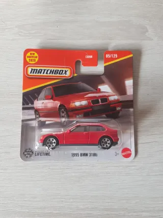 BMW 318ti 1995 Rojo matchbox