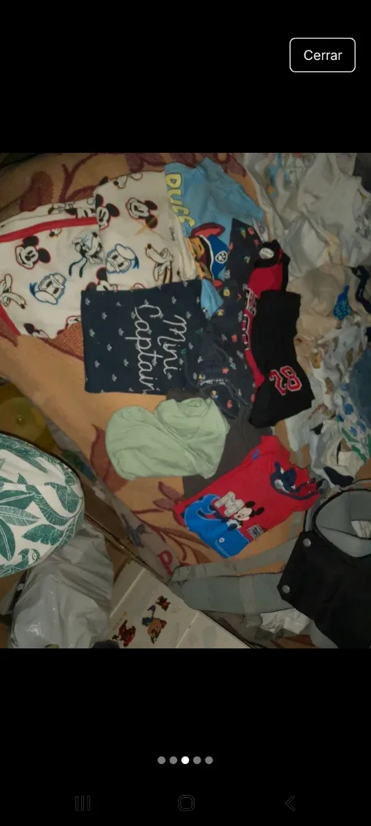 Lote Ropa Bebé Niño Disney Mickey