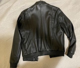 Giacca in pelle Kaporal nera