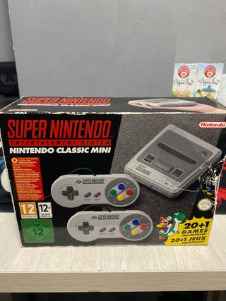 Super Nintendo Classic Mini + 2 Mandos