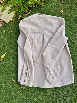 Camisa de pana beige mujer Scalpers
