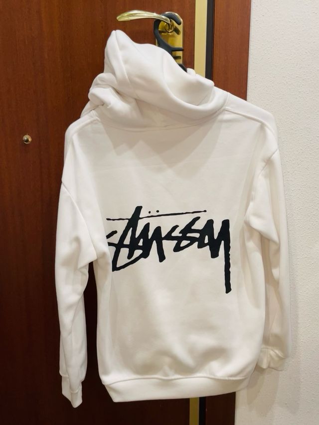 Sudadera Stussy Blanca