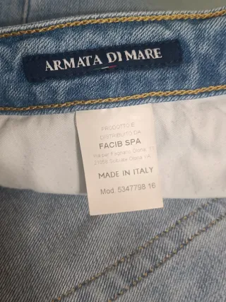 Jeans Armata di Mare Blu