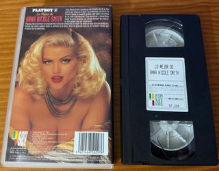 VHS Lo Mejor de Anna Nicole Smith Playboy