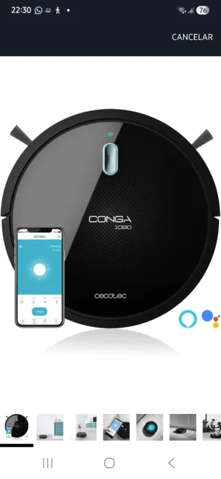 Aspiradora Cecotec Conga 1090