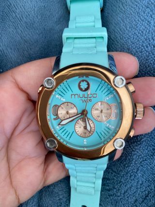 Reloj Mulco Mujer Oro y Turquesa