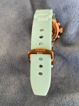 Reloj Mulco Mujer Oro y Turquesa