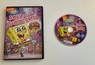 DVD BOB ESPONJA - AMAR A UNA HAMBURGUESA
