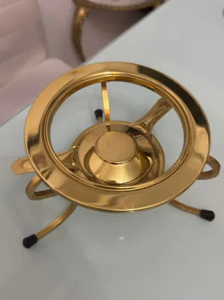 Juego completo de fondue de cobre nuevo