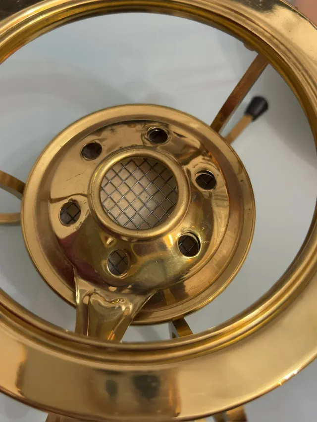 Juego completo de fondue de cobre nuevo