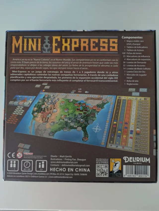Juego de mesa Mini Express