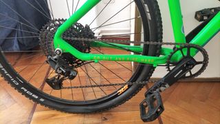 Bicicleta Montaña Verde WRC