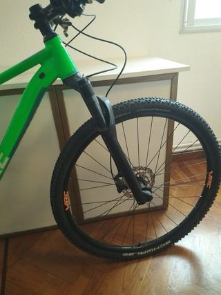 Bicicleta Montaña Verde WRC