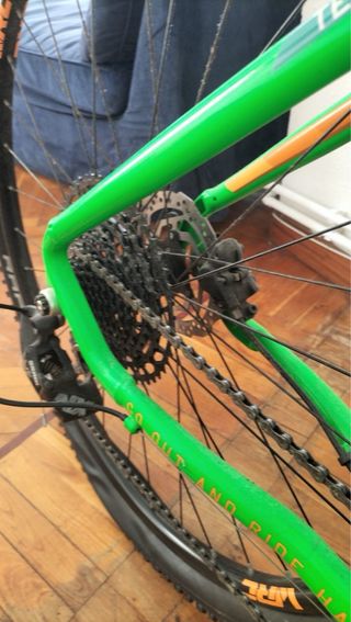 Bicicleta Montaña Verde WRC