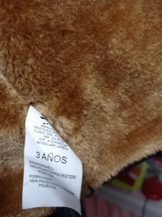 Chaquetón Barbu niño 3 años