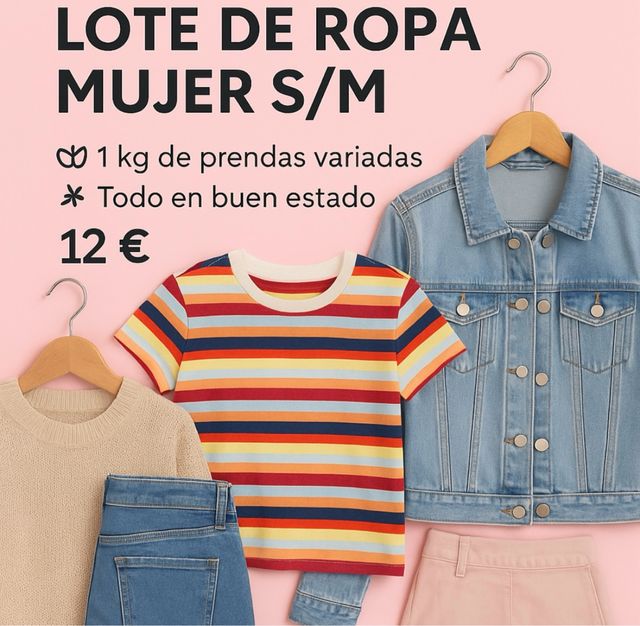 Lote Ropa Mujer Talla S/M