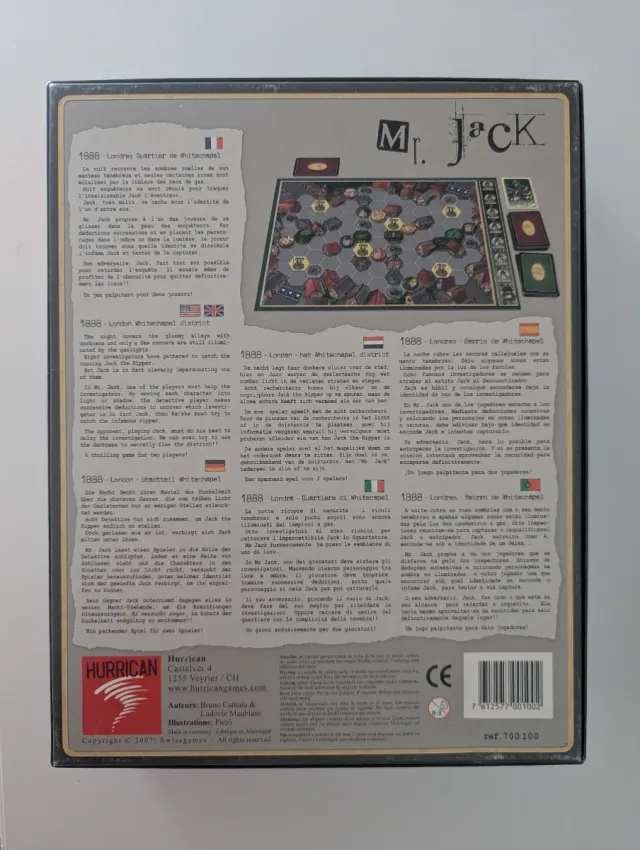 Juego de mesa Mr. Jack