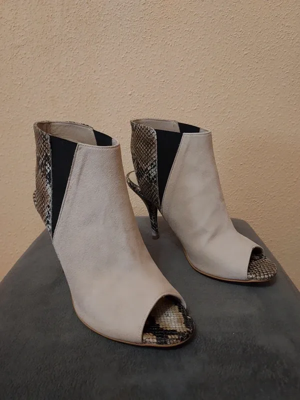 Botines Antonio Parriego Beige/Multicolor