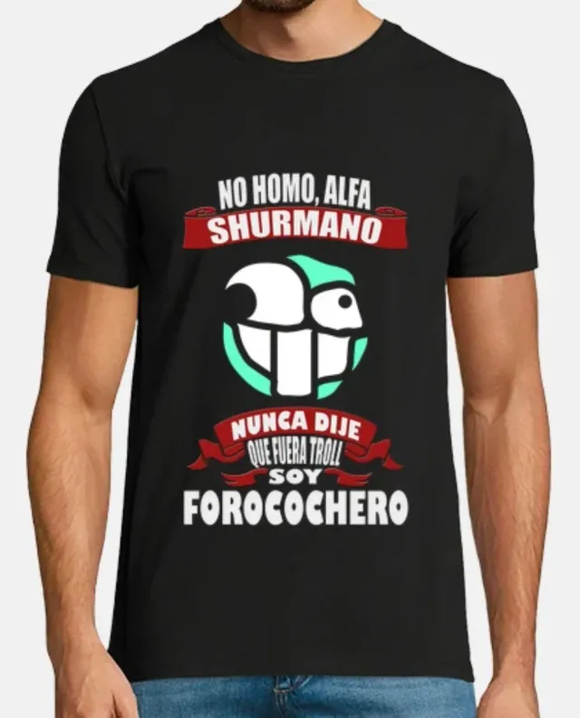 Camiseta Forocoches ROTO2 Negra
