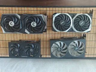4 x Tarjetas Gráficas AMD Radeon RX 6600 XT