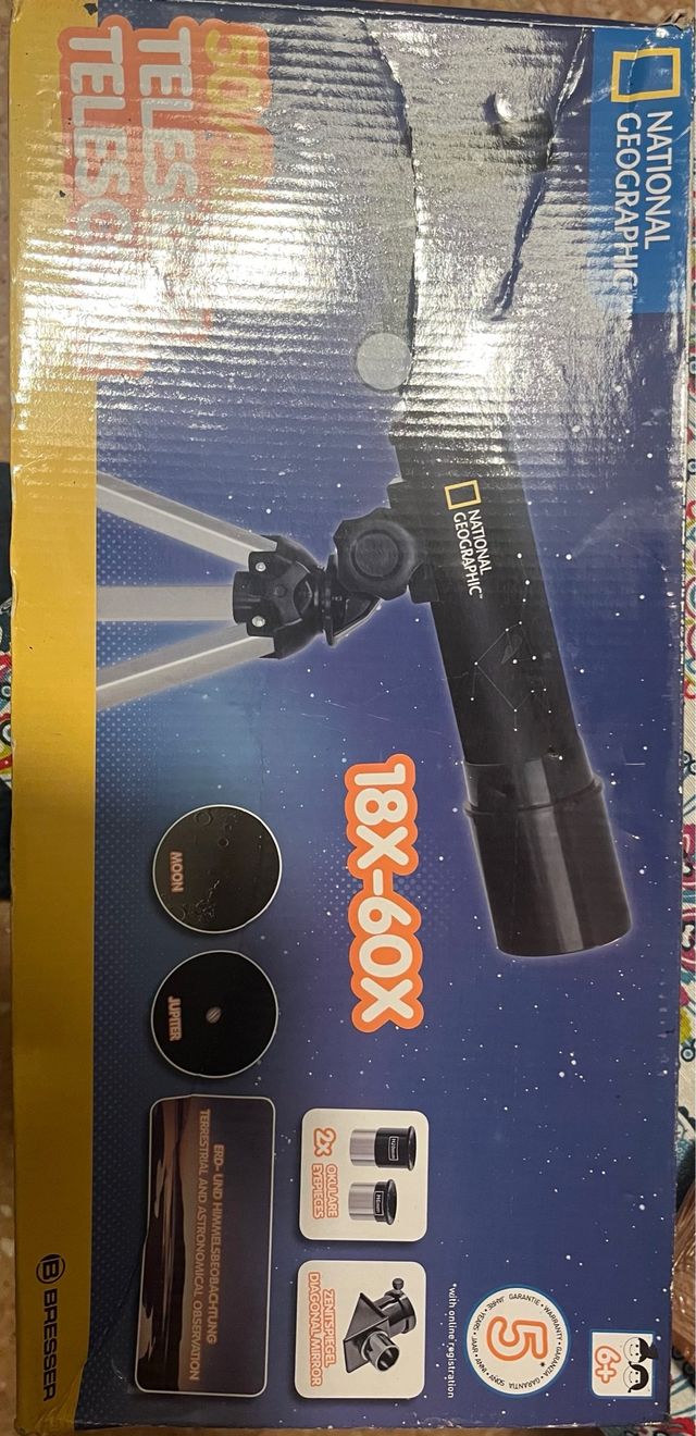Telescopio National Geographic 18X-60X