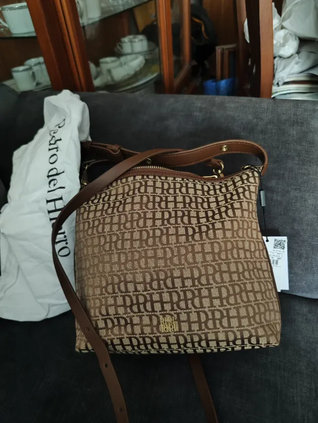 Bolso Pedro del Hierro Beige y Marrón