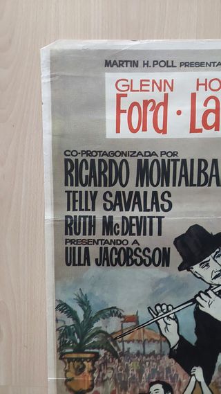 Cartel original Ese desinteresado amor (1963)