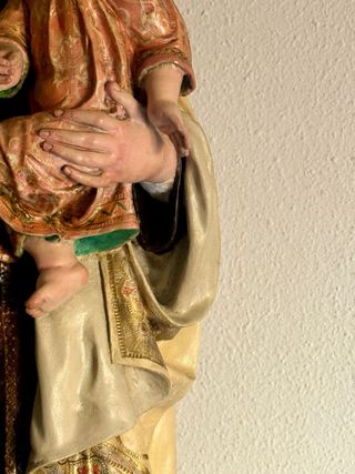 Talla Virgen del Carmen con Niño