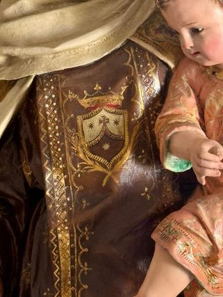 Talla Virgen del Carmen con Niño