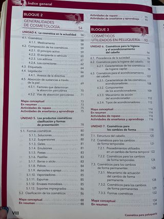 Cosmética para peluquería