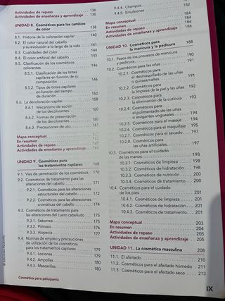 Cosmética para peluquería