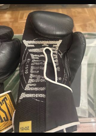 Guantes Boxeo Everlast 1910 Negros