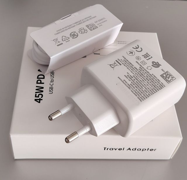 Cargador compatible Samsung 45W USB-C Carga Rápida