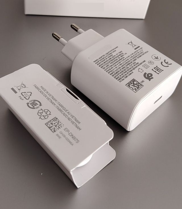 Cargador compatible Samsung 45W USB-C Carga Rápida