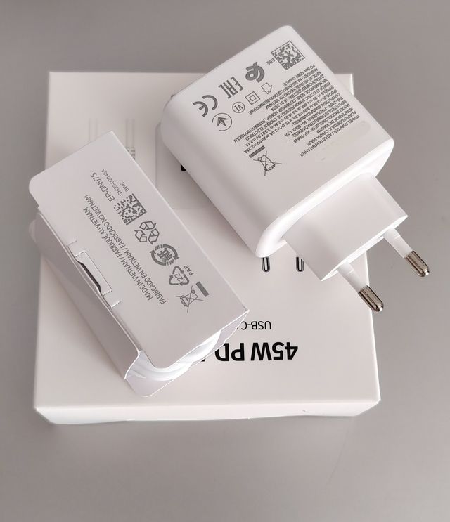Cargador compatible Samsung 45W USB-C Carga Rápida