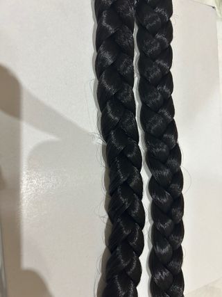 Moño de fallera negro