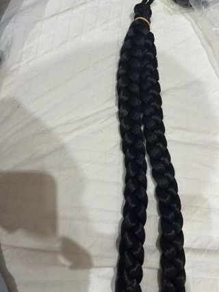 Moño de fallera negro