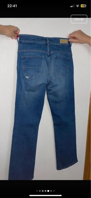 Vaqueros Salsa Campana Talla 38