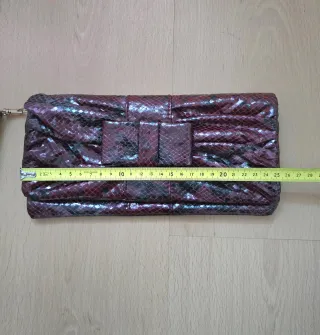 Bolso de fiesta MANGO serpiente
