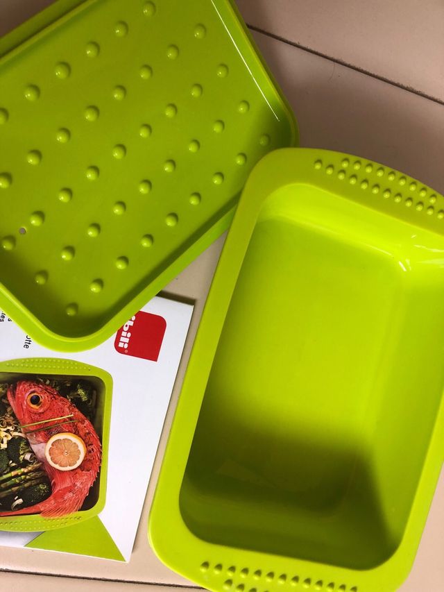 Recipiente IBLI Silicona Cocinar Vapor/Papillote