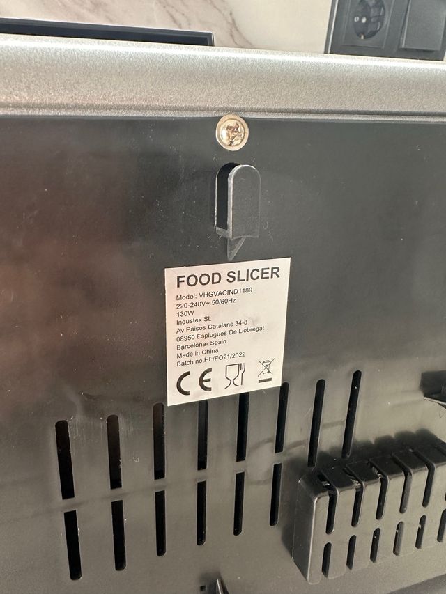 Cortadora Queso y Embutidos