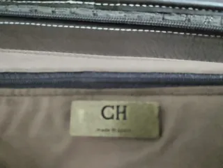 Bolso Carolina Herrera Marrón y Dorado