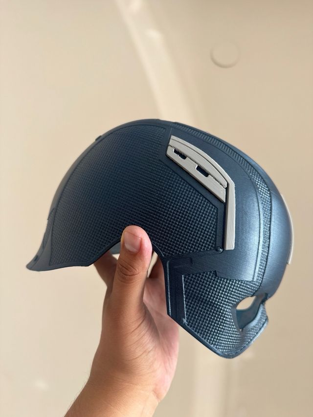 Casco Capitán América 3D