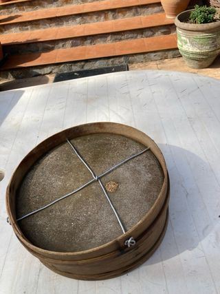 Cedazo antiguo para harina