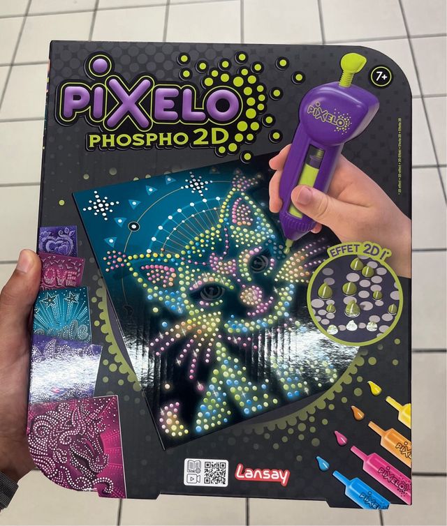 Juego creativo Pixelo Phospho 2D Lansay